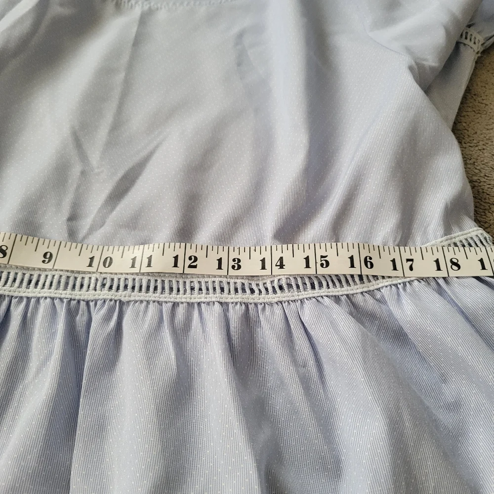 Purple Boxy 3/4 Sleeve Tunic - Picture 5 of 8